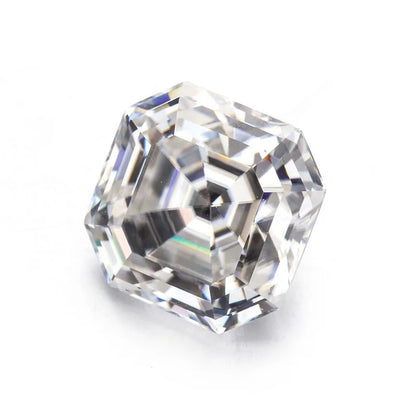Starsgem Wholesale Mossanite Diamant 3.5ct Mosan Diamond Large Asscher Cut Moissanite Stones NovaCart
