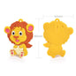 Baby Teethers Cartoon Animal Baby Teething Toy Penguin Silicone Teether Unicorn Pendant Raccoon Accessories Stevvex
