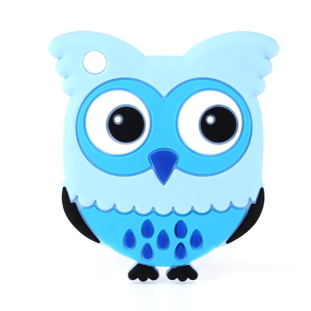 Baby Silicone Teethers BPA Free Teething Toy Animal Dog Koala Owl Elephant Baby Ring Teether Silicone Beads For Kids and Baby Stevvex