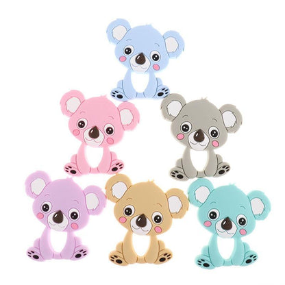 Unicorn Silicone Baby Teether Cartoon Animal BPA Free Rodents Teething  Shower Gifts Koala Penguin Owl Fox For Kids Stevvex
