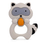 Baby Silicone Teethers BPA Free Teething Toy Animal Dog Koala Owl Elephant Baby Ring Teether Silicone Beads For Kids and Baby Stevvex