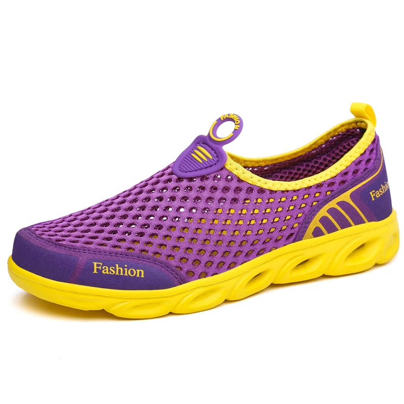 Fashion Casual Shoes Lightweight Summer Breathable Men Shoes Outdoor Comfortable Women Footwear Male Ladies Walking Shoes 36-45 NovaCart