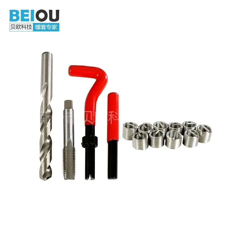 Repairing Kit for Damaged Hole Vehicle Repair Tool 131pcs Tool Kit for Broken Thread Insert Repair Kit NovaCart