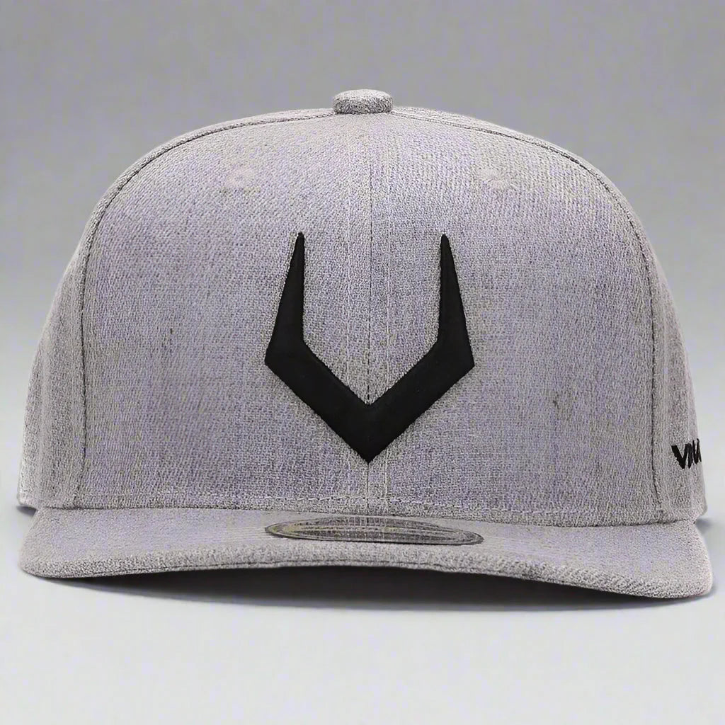 Unisex Grey Wool Snapback FitiqueFit