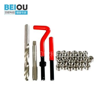 Repairing Kit for Damaged Hole Vehicle Repair Tool 131pcs Tool Kit for Broken Thread Insert Repair Kit NovaCart