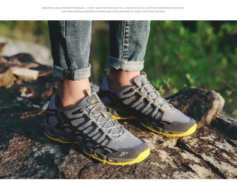 MIXIDELAI New Summer Men Sneakers Fashion Spring Outdoor Shoes Men Casual Men'S Shoes Comfortable Mesh Shoes For Men Size 39-46 NovaCart