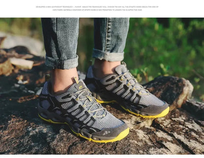 MIXIDELAI New Summer Men Sneakers Fashion Spring Outdoor Shoes Men Casual Men'S Shoes Comfortable Mesh Shoes For Men Size 39-46 NovaCart