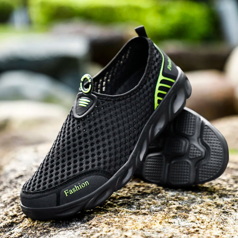 Fashion Casual Shoes Lightweight Summer Breathable Men Shoes Outdoor Comfortable Women Footwear Male Ladies Walking Shoes 36-45 NovaCart