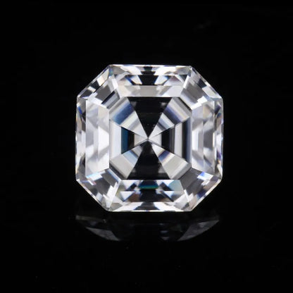 Starsgem Wholesale Mossanite Diamant 3.5ct Mosan Diamond Large Asscher Cut Moissanite Stones NovaCart