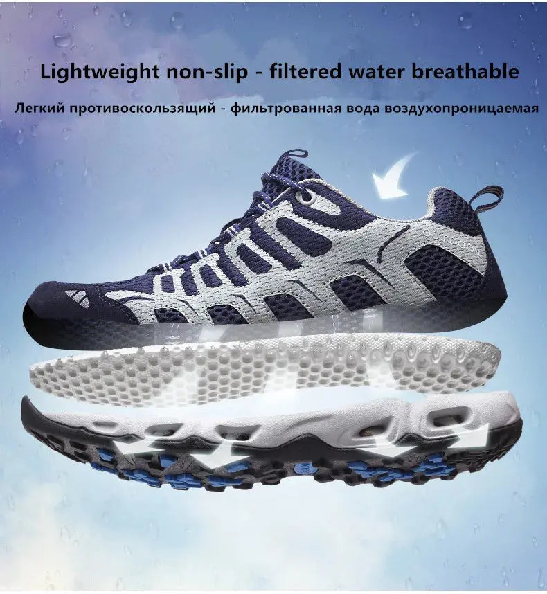 MIXIDELAI New Summer Men Sneakers Fashion Spring Outdoor Shoes Men Casual Men'S Shoes Comfortable Mesh Shoes For Men Size 39-46 NovaCart