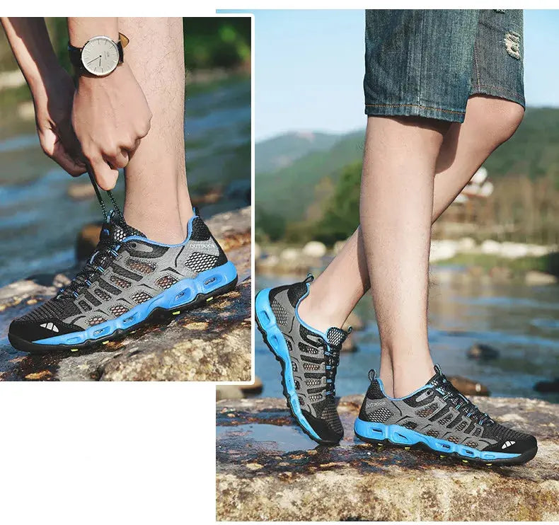 MIXIDELAI New Summer Men Sneakers Fashion Spring Outdoor Shoes Men Casual Men'S Shoes Comfortable Mesh Shoes For Men Size 39-46 NovaCart