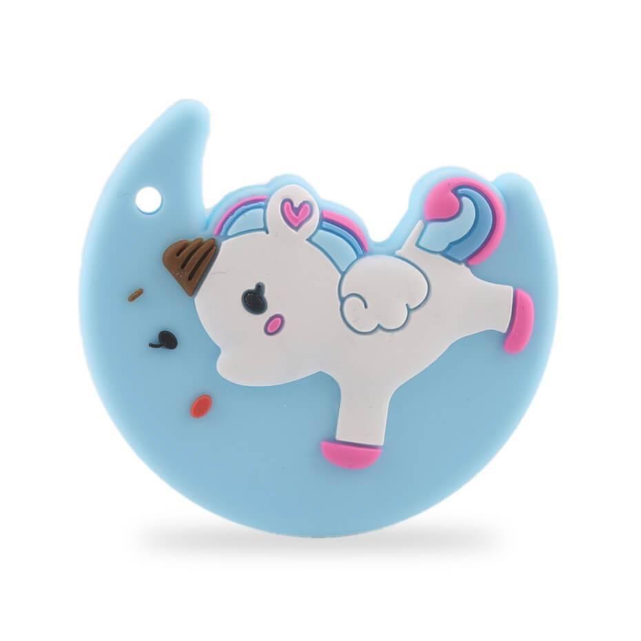 Silicone Teethers Food Grade Tiny Rod Teething Baby Shower Gifts Cartoon Animals Teether Let's Make 1pc Stevvex