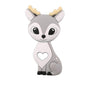 Silicone Teethers Food Grade Tiny Rod Teething Baby Shower Gifts Cartoon Animals Teether Let's Make 1pc Stevvex