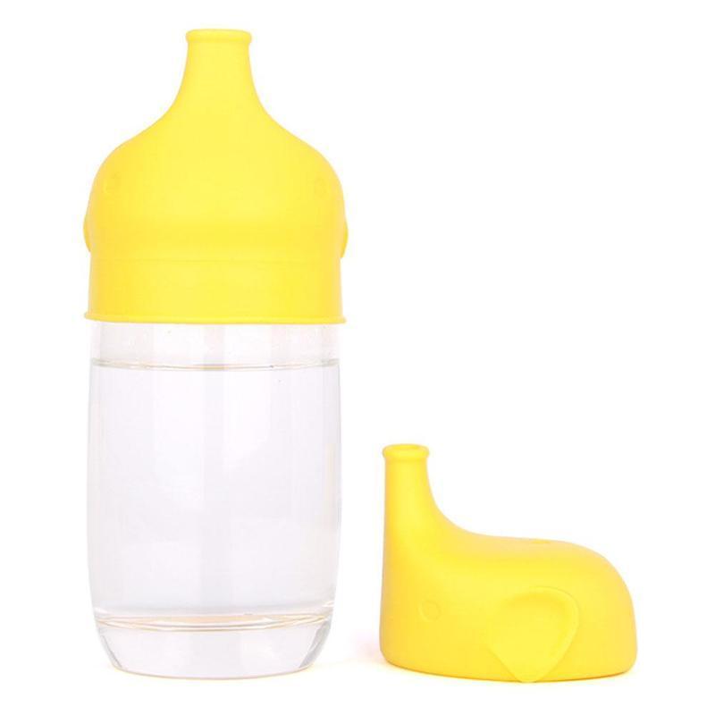 Durable Animal Shape Strong Suction Nozzle Bottle Cover Mouth Cup Drink Bottle Spill-proof Caps For Children Easy Baby Grip Stevvex