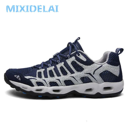 MIXIDELAI New Summer Men Sneakers Fashion Spring Outdoor Shoes Men Casual Men'S Shoes Comfortable Mesh Shoes For Men Size 39-46 NovaCart