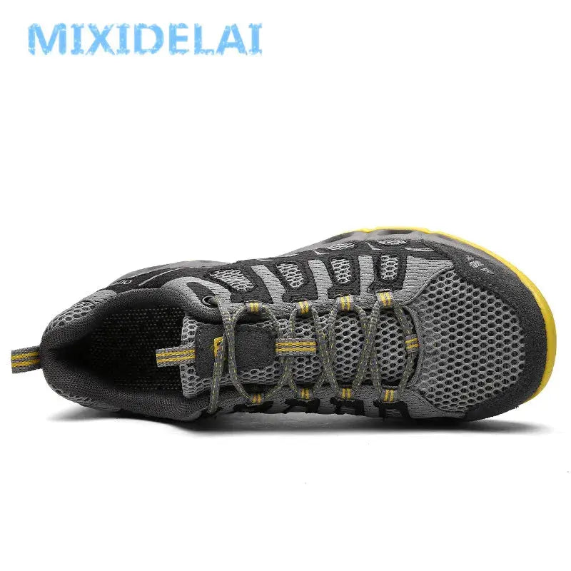 MIXIDELAI New Summer Men Sneakers Fashion Spring Outdoor Shoes Men Casual Men'S Shoes Comfortable Mesh Shoes For Men Size 39-46 NovaCart