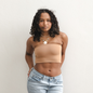 The Hunter - Double Layer Bandeau - Medium Nude Boob-eez