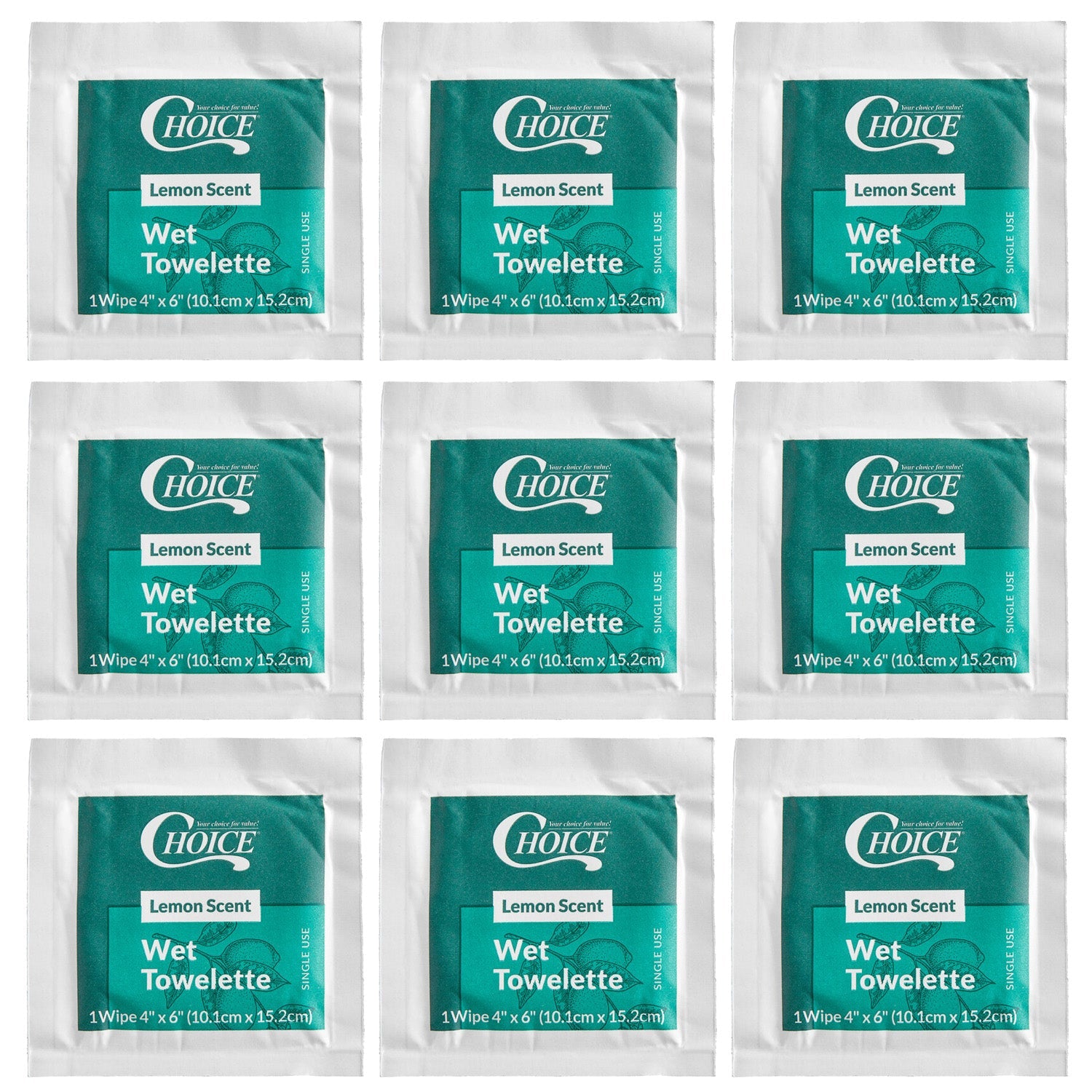 Wet Naps (Moist Towelettes), Pack of 9 quakekits.com