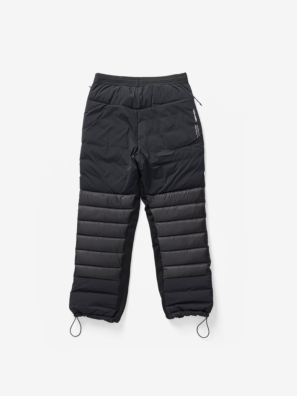 Hybrid Down Sweatpant - Black Holden Outerwear