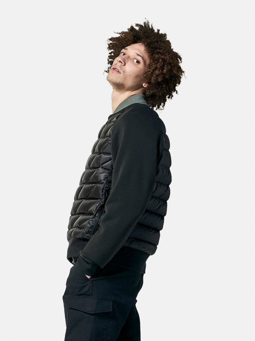 Hybrid Down Crew - Black Holden Outerwear