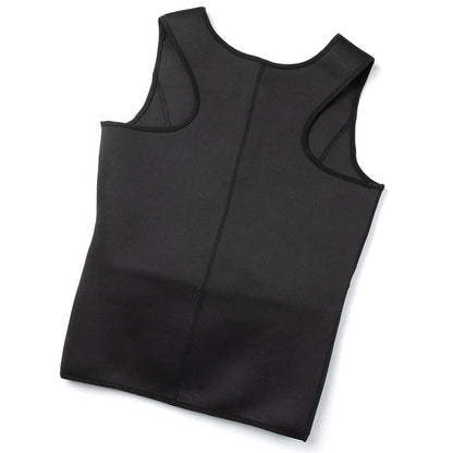 Neoprene Men's Shapers Sweat Vest for Men Waist Trainer Vest Adjustable Workout Body Shaper with Double Zipper for Sauna Suit NovaCart