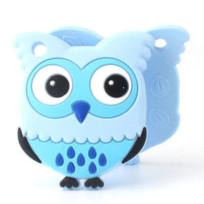 Owl Silicone Teethers Food Grade For Baby Teething  Silicone Beads Teething Toddler Toys For Kids Stevvex