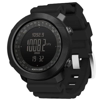 NORTH EDGE Men's sport Digital watch Hours Running Swimming Military Army watches Altimeter Barometer Compass waterproof 50m NovaCart