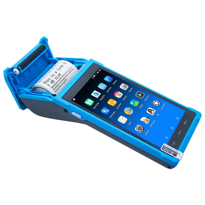 Newpas Android 8.1 Pda Android Pos System for Taxi to Print Ticket Mini Portable Mobile Pos Built-in 58mm Bt Thermal Printer NovaCart