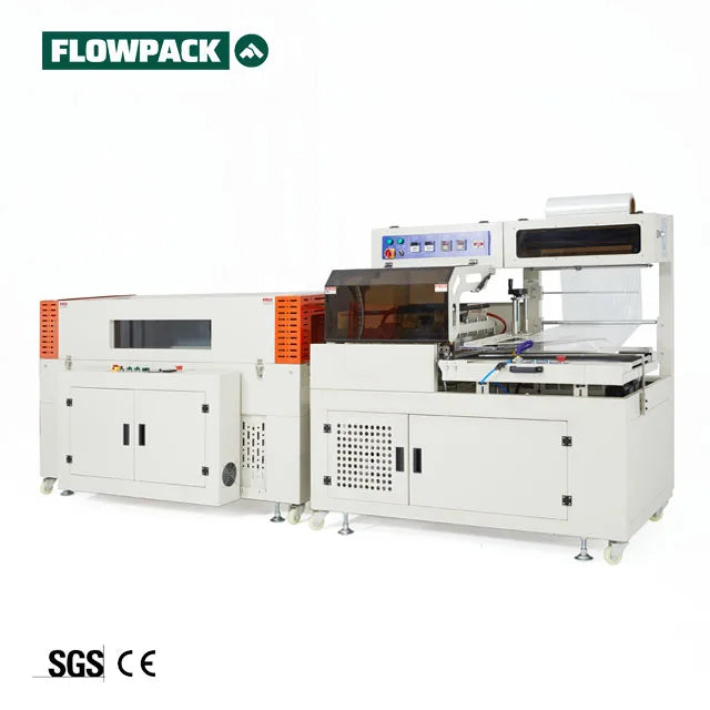 Thermal Economy Hualian Plastik Kecil Smi One-step Multi Tape l Shape Sealing Sealet Tunnel Shrink Package Wrap Machine System NovaCart