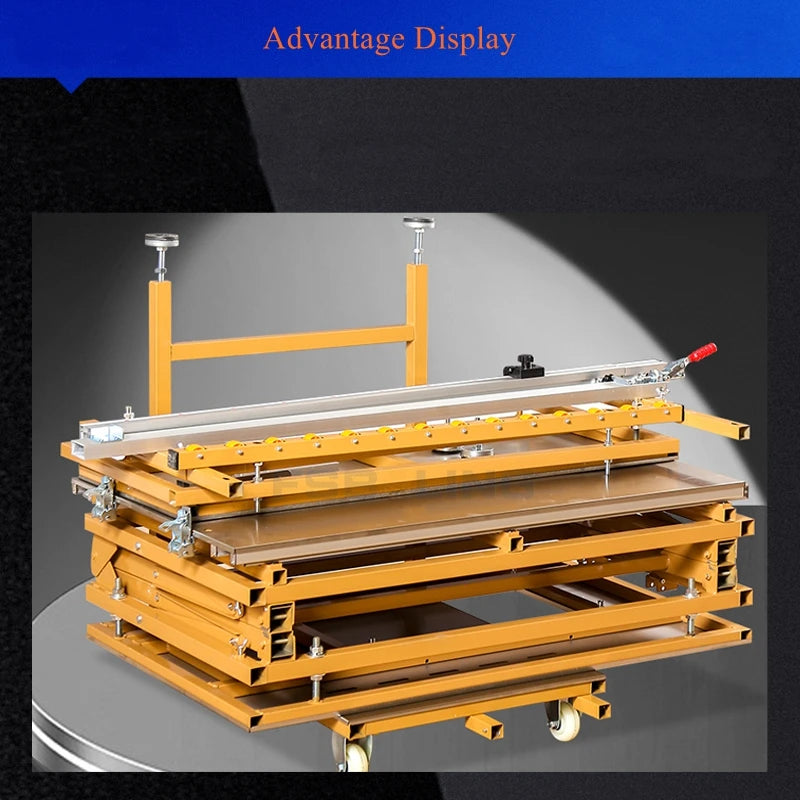 New Folding Portable Precision Multi-function Dust-free Miter Cut Double Invisible Guide Push Table Saws NovaCart