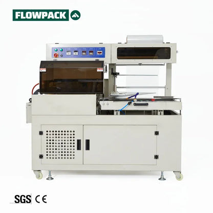 Thermal Economy Hualian Plastik Kecil Smi One-step Multi Tape l Shape Sealing Sealet Tunnel Shrink Package Wrap Machine System NovaCart