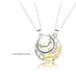 Magnet Stone Shell Men's and Women's Clavicle Fashion Couple Necklace Chains