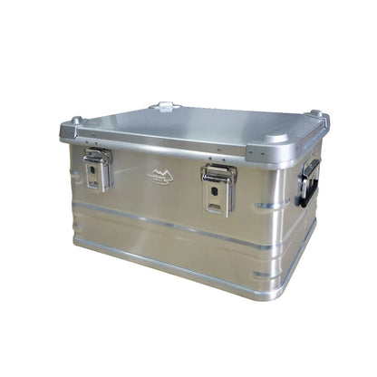 For ROCKBROOK High Quality Portable Aluminium Alloy Storage Container Box Weatherproof for Kitchen Outdoor Camping Trailer Metal NovaCart