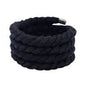 Hotsale Extra Thick Cotton Rope Shoelaces 8mm Twisted Rope Shoe Laces for AJ Sneakers NovaCart