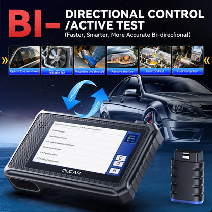 Lifetime Free Update MUCAR VO6 OBD2 Scanner 28 Reset Services Bidirectional Scan Tools Full Systems Auto Diagnostic Tool Scanner NovaCart