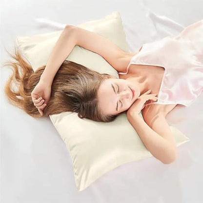 High Reliability Hypo-Allergenic 22mm 25mm 30mm Private Label Soft Mulberry Silk Pillowcase NovaCart