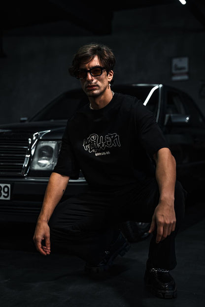 Hadett Local Gang Oversized T-Shirt Withinblack