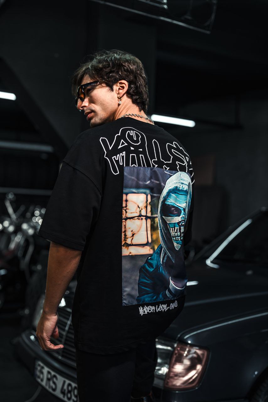 Hadett Local Gang Oversized T-Shirt Withinblack