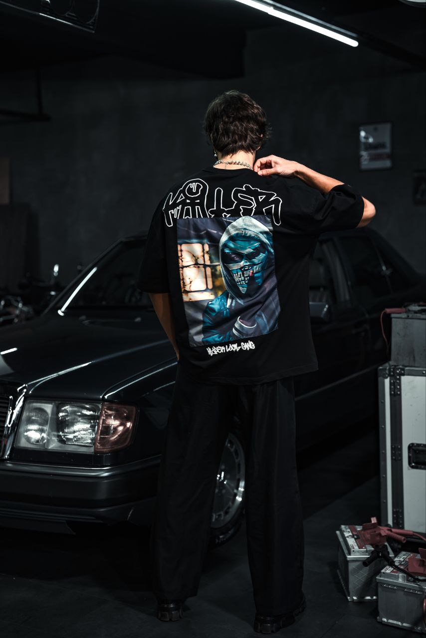 Hadett Local Gang Oversized T-Shirt Withinblack