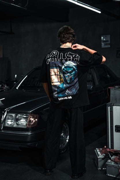 Hadett Local Gang Oversized T-Shirt Withinblack