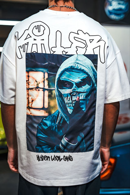 Hadett Local Gang Oversized T-Shirt Withinblack
