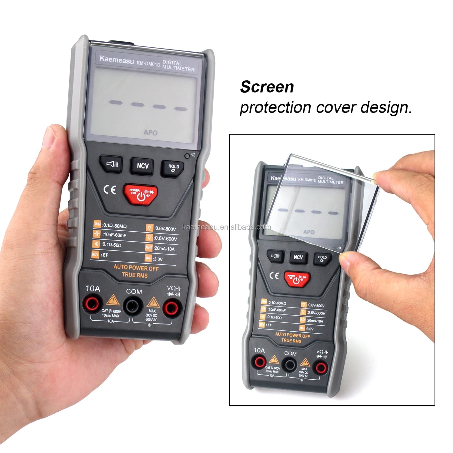OEM ODM Anti-Burn Multitester DC/AC NCV Measure Square-wave Output True-rms Auto Range Digital Multimeters NovaCart