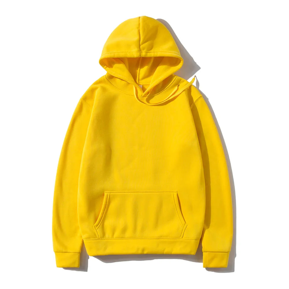 Hoodies Sweatshirts Men Woman Fashion Solid color Red Black Gray Pink Autumn Winter fleece Hip Hop Hoody Male Brand Casual Tops NovaCart