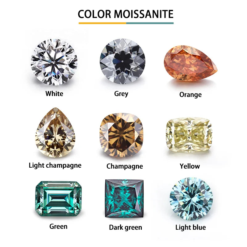 Starsgem Wholesale Mossanite Diamant 3.5ct Mosan Diamond Large Asscher Cut Moissanite Stones NovaCart