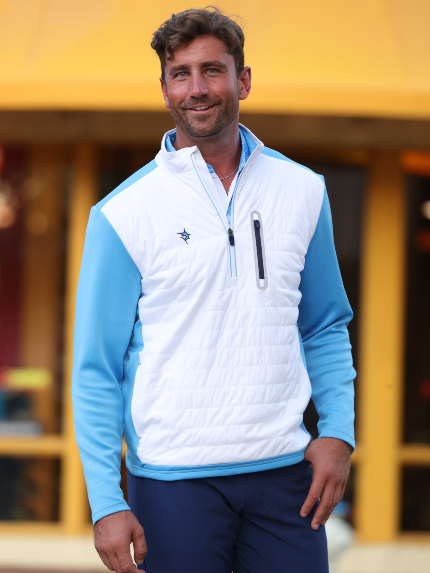 Hampton Pullover Technical Layer White Water Life