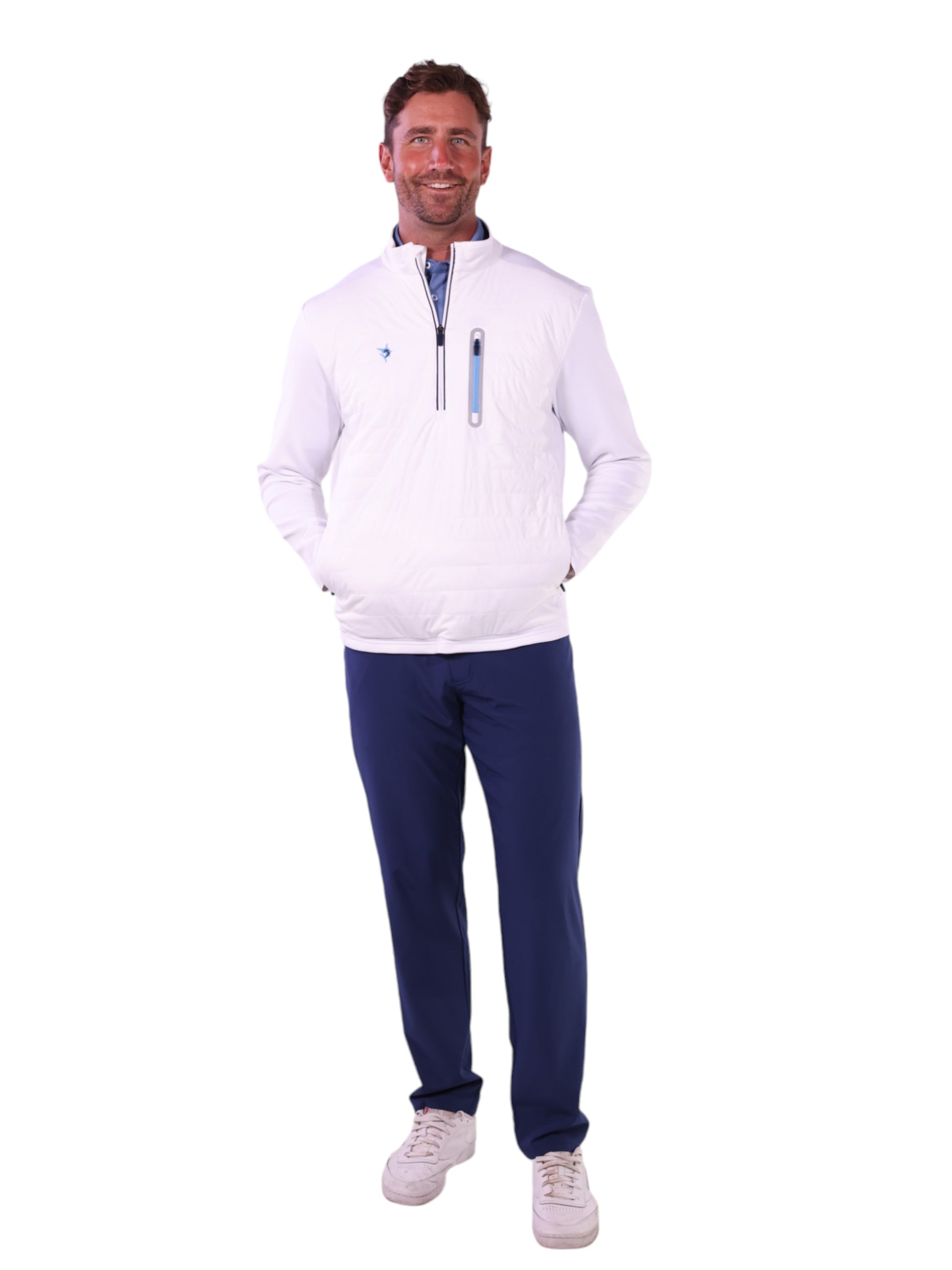 Hampton Pullover Technical Layer White Water Life