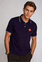 Happy Polo Shirt - Navy Buki