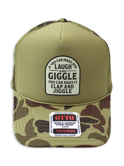 Laugh & Giggle Trucker Hat Luckless Outfitters