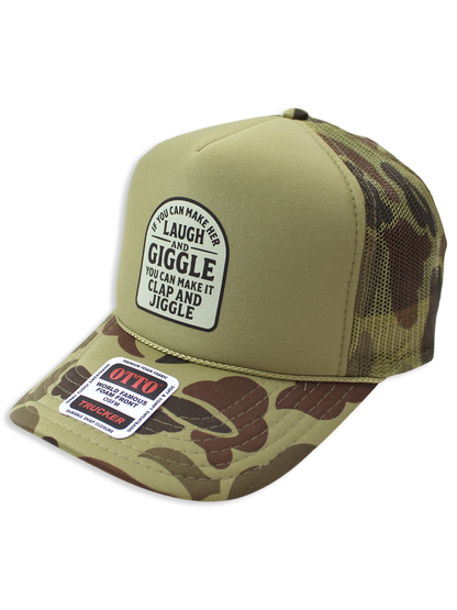 Laugh & Giggle Trucker Hat Luckless Outfitters