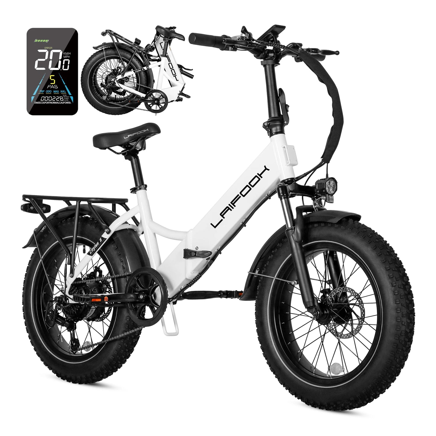 Top Sell 48V 500W 7 Gears Fat Electric Bicycle Bike NovaCart